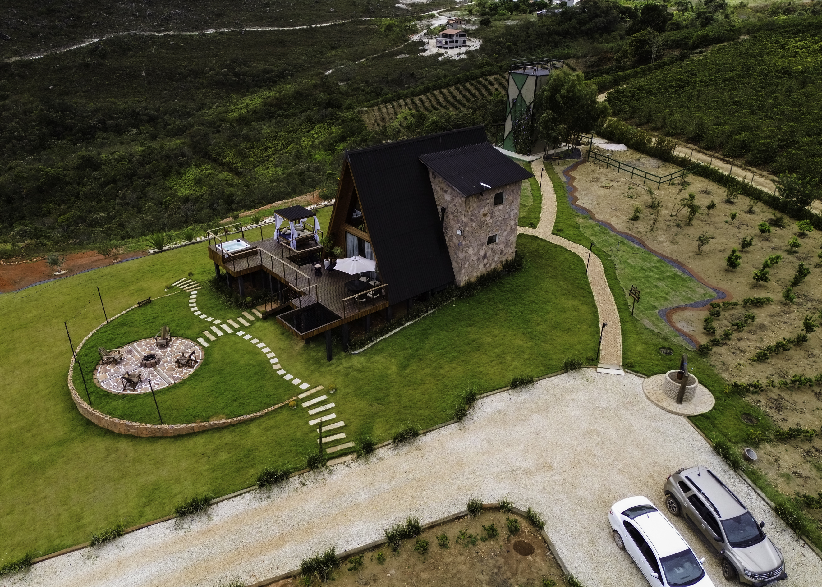 Hidromassagem no deck