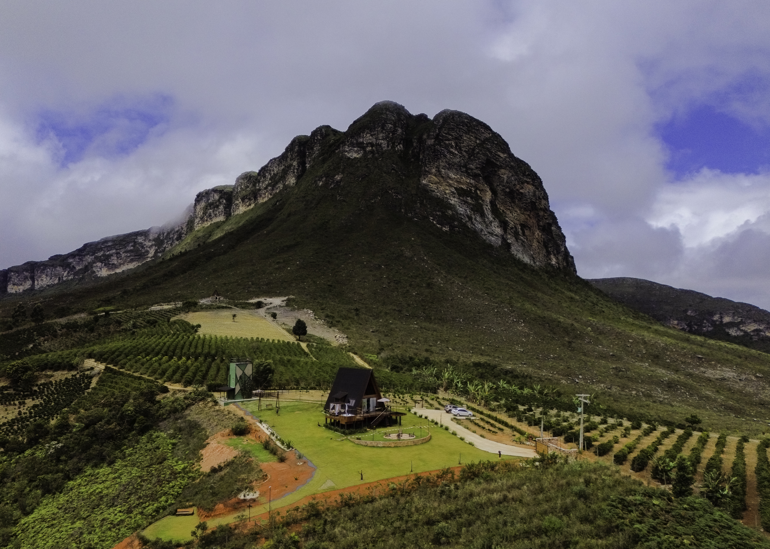 A Cabana e a montanha
